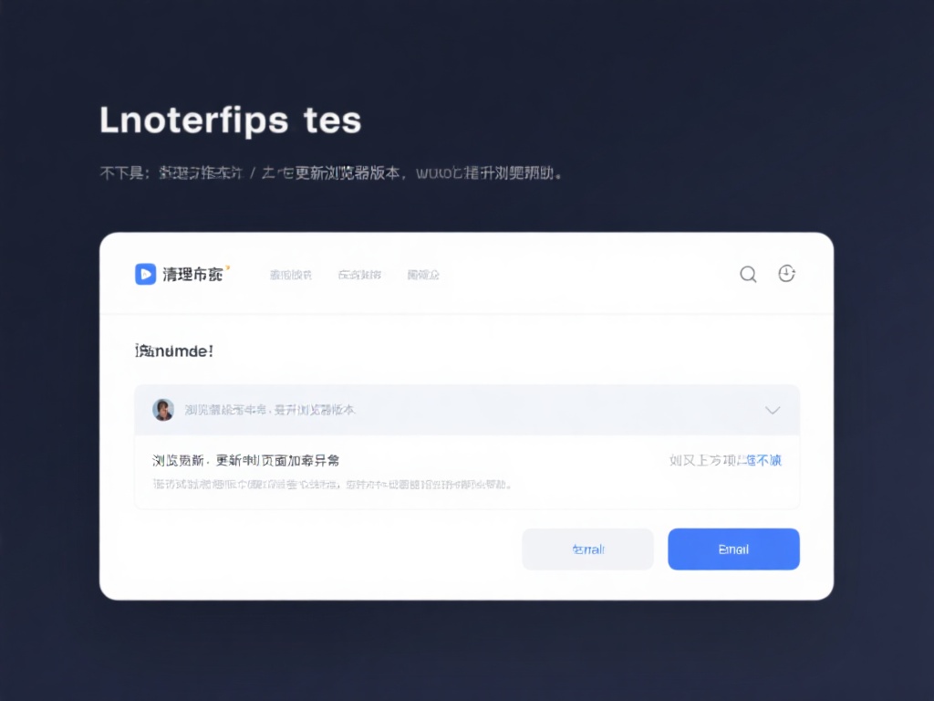 其次，清理设备缓存或更新浏览器版本也是一个有效的解