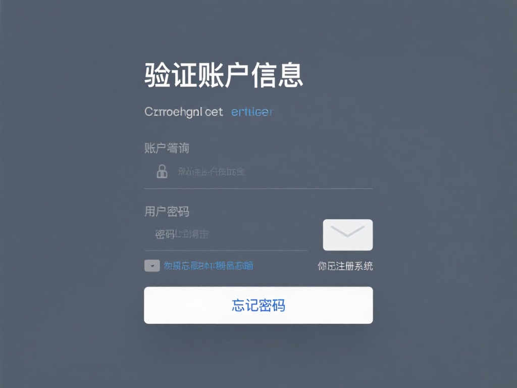 验证账户信息：仔细检查输入的用户名和密码是否正确。